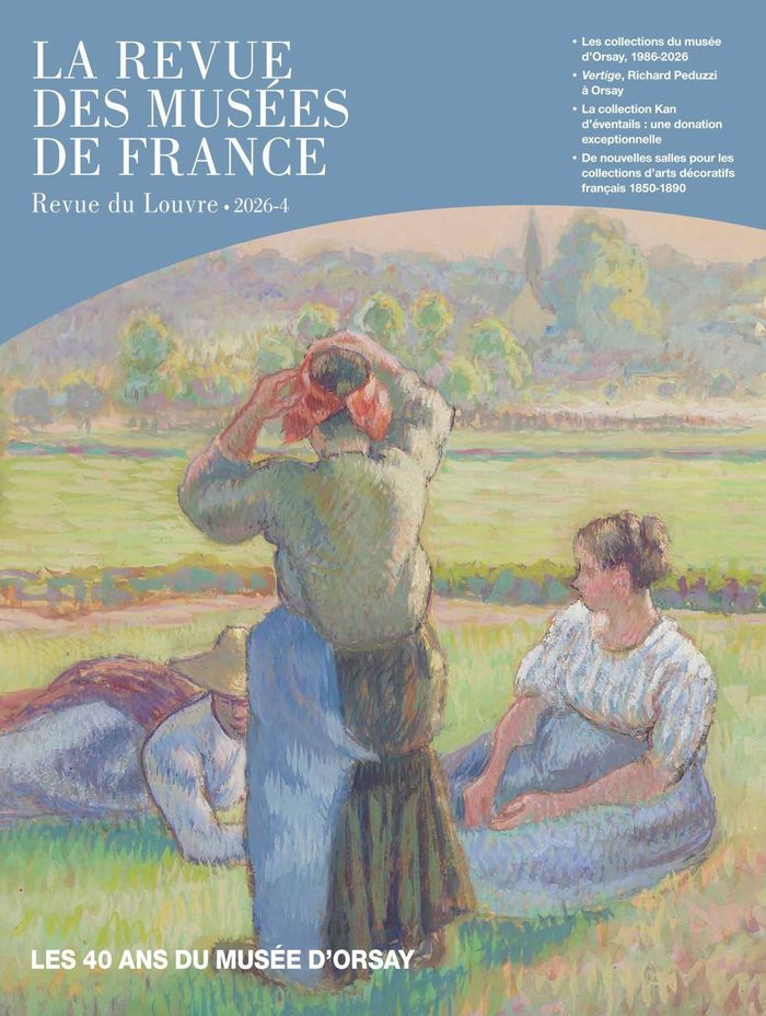 Couverture du livre « REVUE DES MUSEES DE FRANCE 4-2026 - ILLUSTRATIONS, COULEUR » de Collectif, librairie Les Contes Infusés à Corte