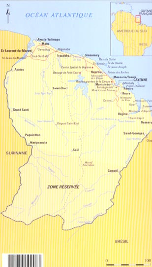Quatrième de couverture de « GUYANE - GUIDE MARCUS »