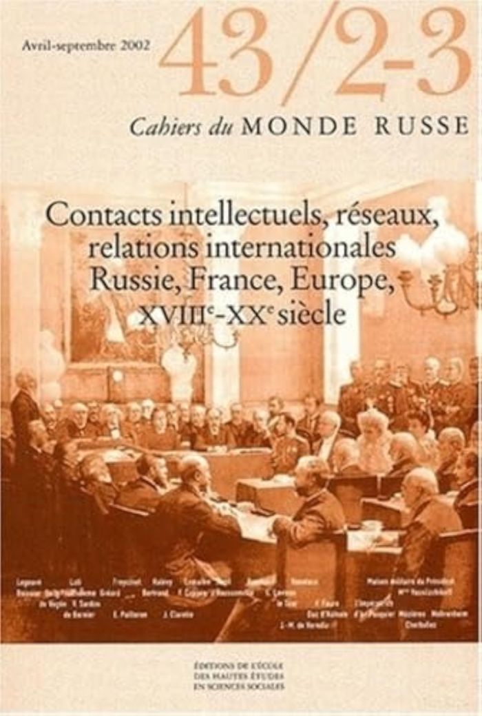 Couverture du livre « CAHIERS DU MONDE RUSSE 43/2-3 » de Collectif, librairie Les Contes Infusés à Corte
