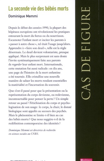 Quatrième de couverture de « La seconde vie des bébés morts »