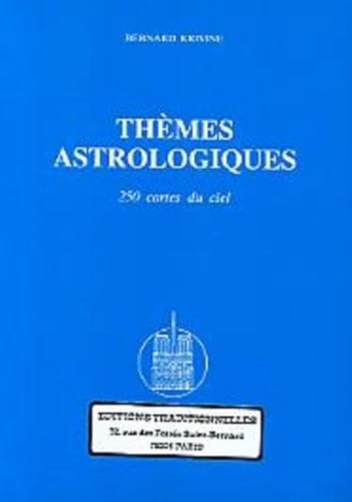 Couverture du livre « THEMES ASTROLOGIQUES » de Xxx, librairie Les Contes Infusés à Corte