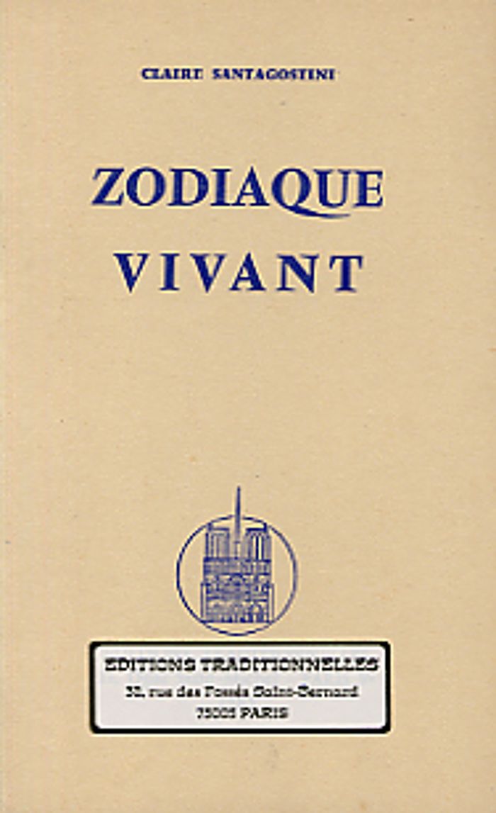 Couverture du livre « ZODIAQUE VIVANT » de Xxx, librairie Les Contes Infusés à Corte