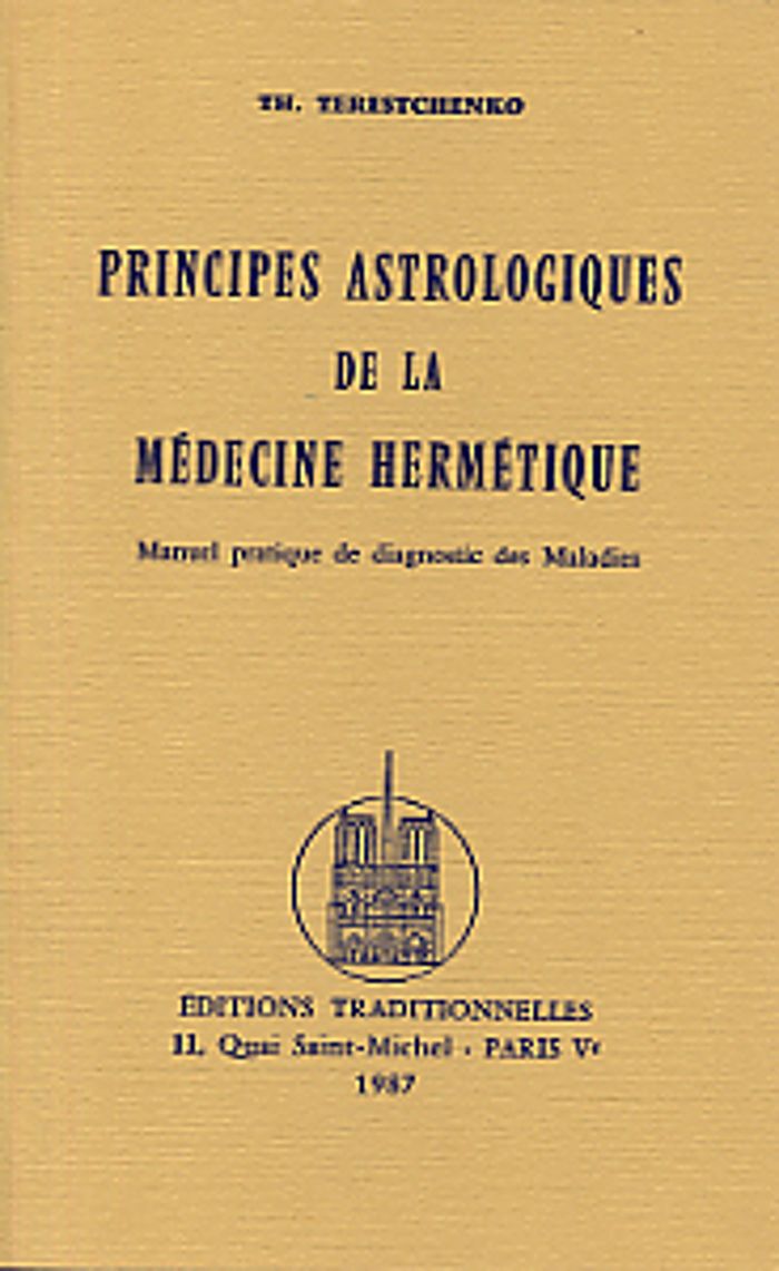 Couverture du livre « PRINCIPES ASTROLOGIQUES DE LA » de Xxx, librairie Les Contes Infusés à Corte
