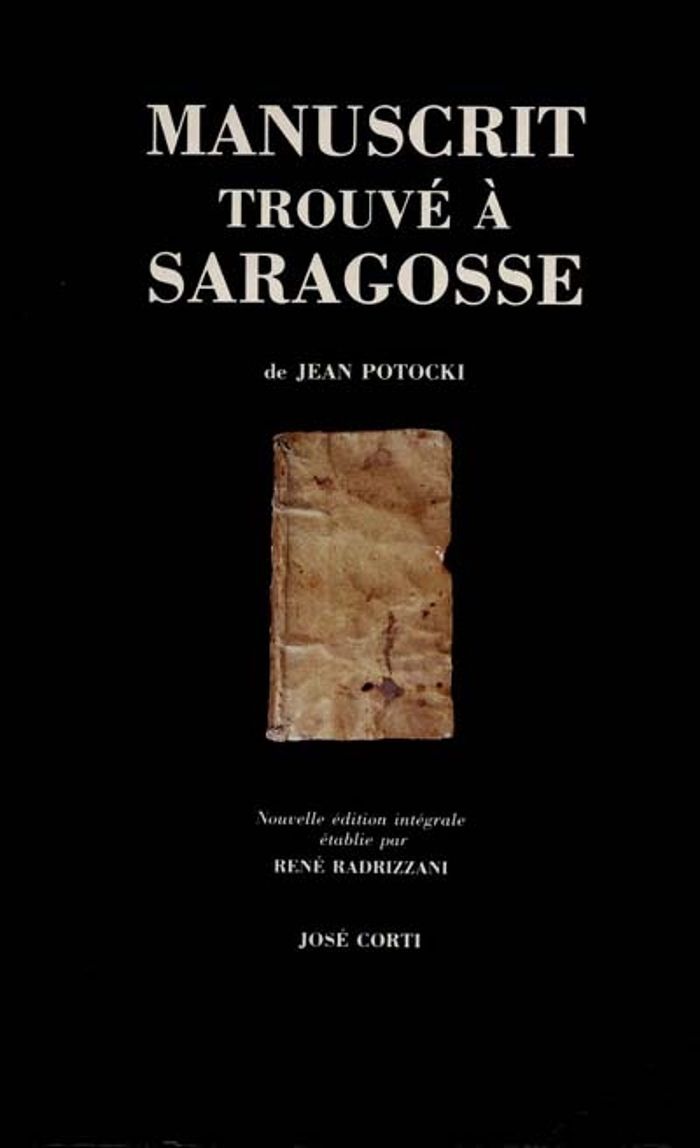 Couverture du livre « MANUSCRIT TROUVE A SARAGOSSE » de Jan Potocki, librairie Les Contes Infusés à Corte