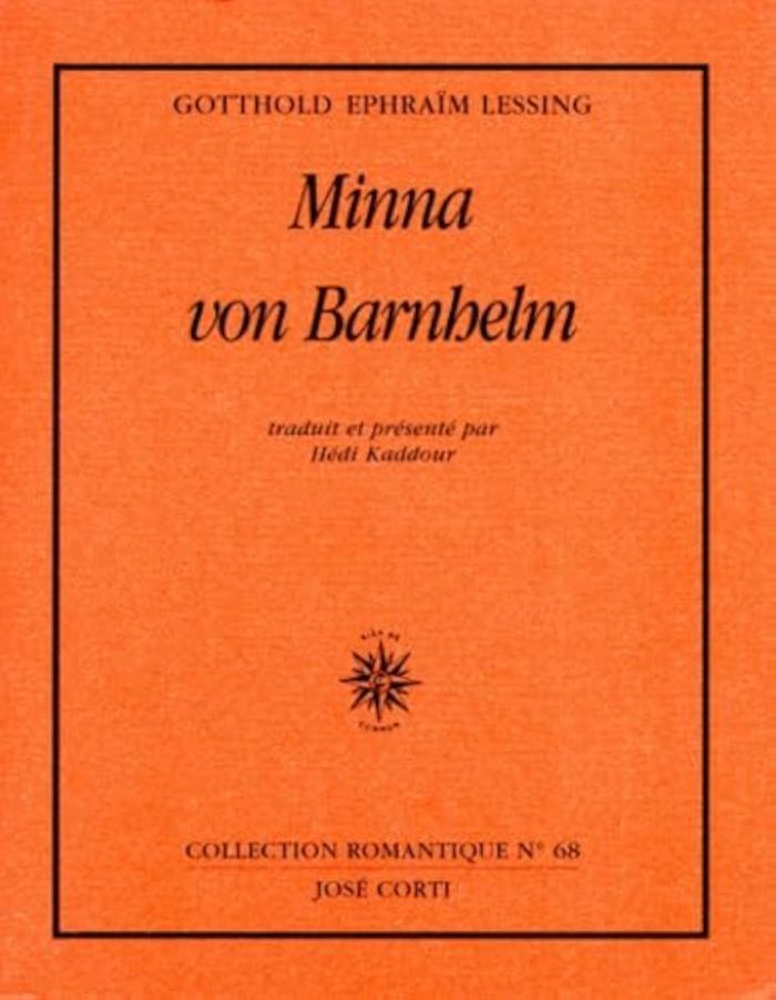 Couverture du livre « MINNA VON BARNHEIM », librairie Les Contes Infusés à Corte