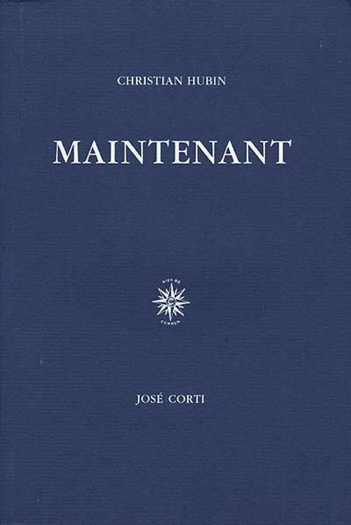 Couverture du livre « MAINTENANT », librairie Les Contes Infusés à Corte