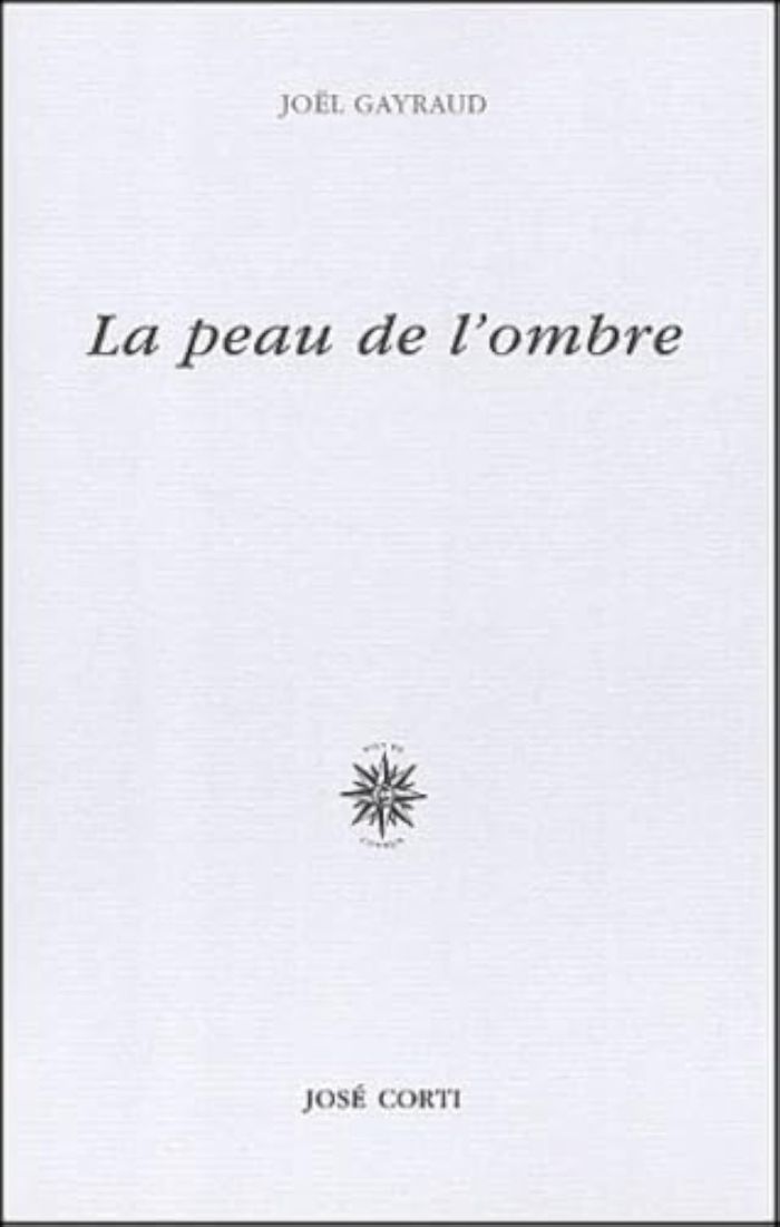 Couverture du livre « LA PEAU DE L'OMBRE » de Joel Gayraud, librairie Les Contes Infusés à Corte