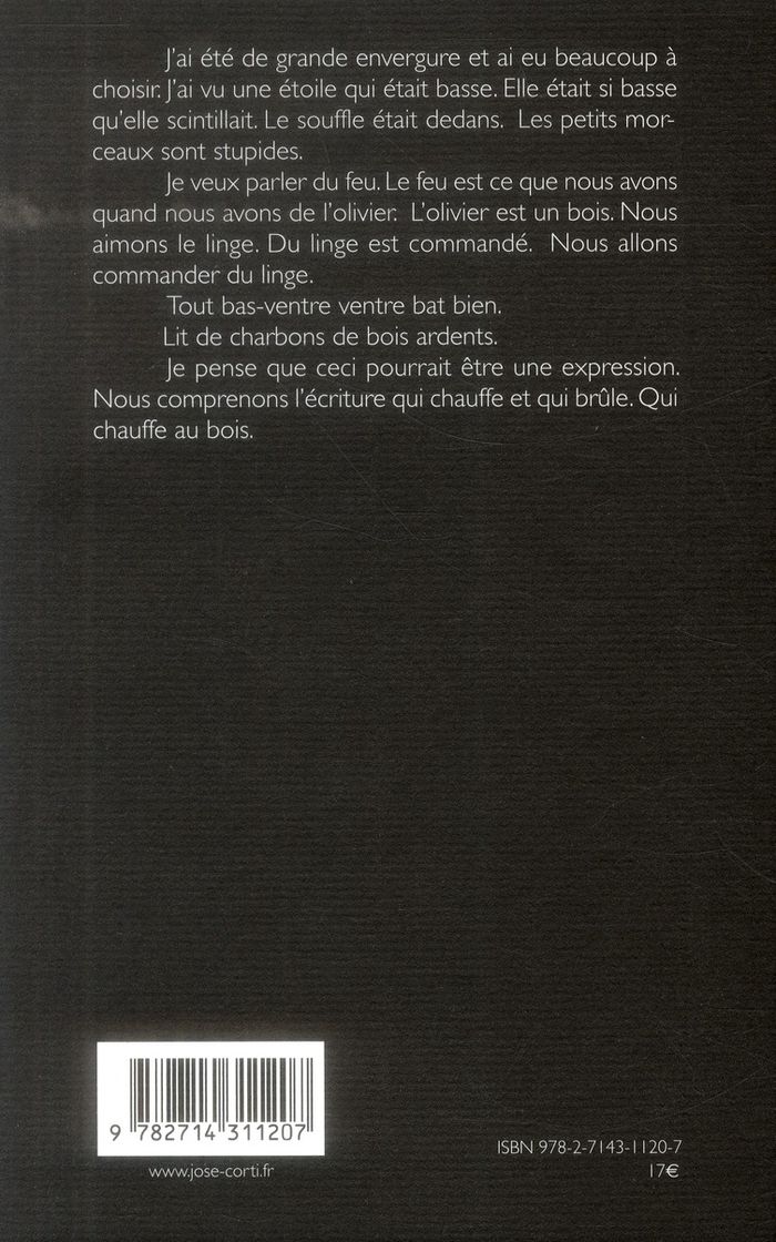 Quatrième de couverture de « LEVE BAS-VENTRE »