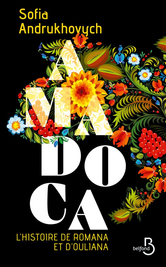 Couverture du livre « AMADOCA - L'HISTOIRE DE ROMANA ET D'OULIANA », librairie Les Contes Infusés à Corte