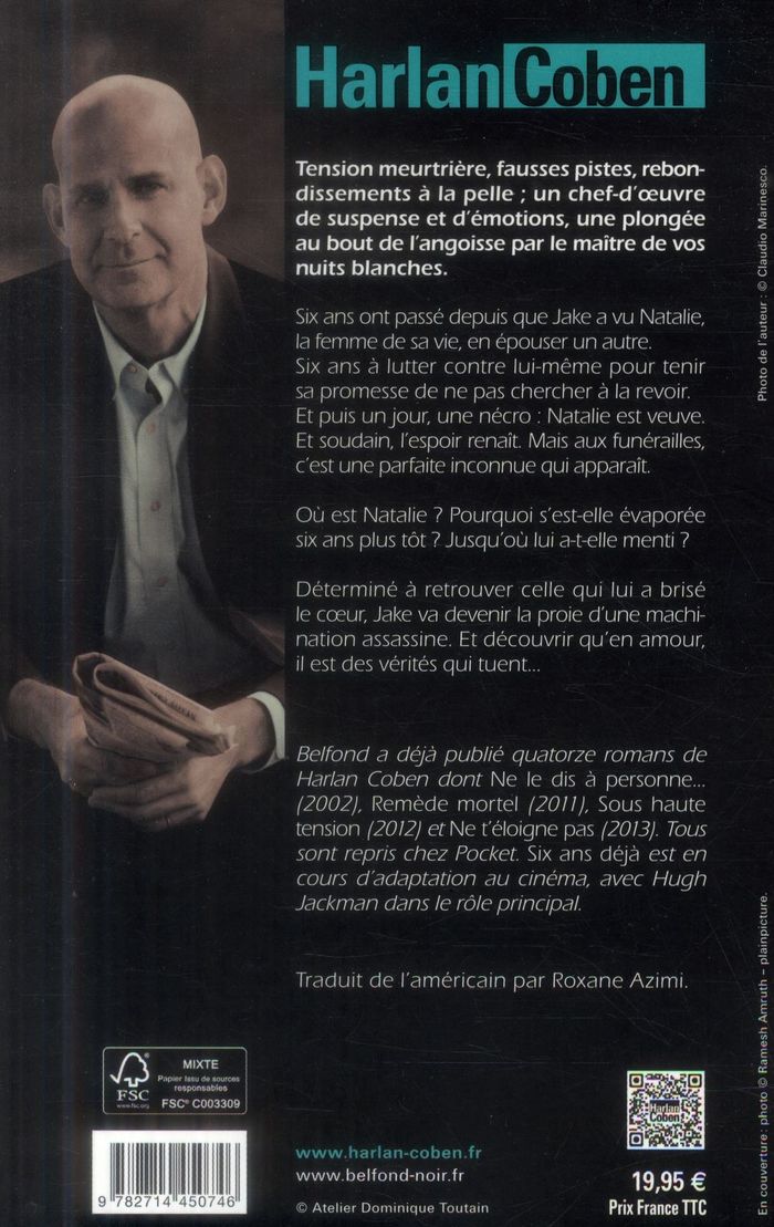 Quatrième de couverture de « Six ans déjà »