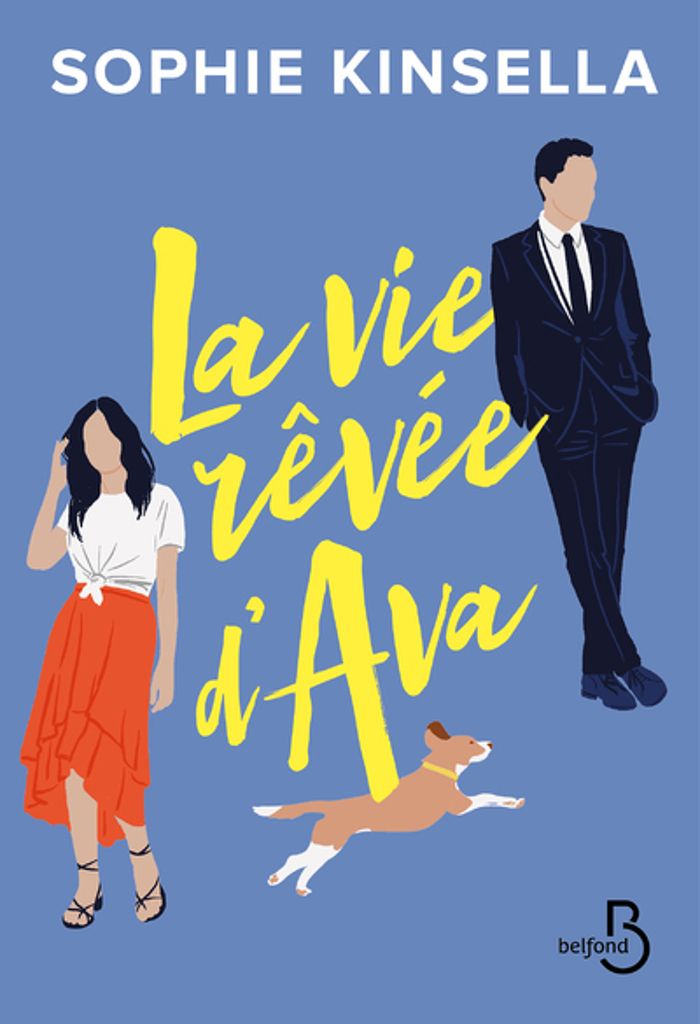 Couverture du livre « La vie rêvée d'Ava » de Sophie Kinsella, librairie Les Contes Infusés à Corte