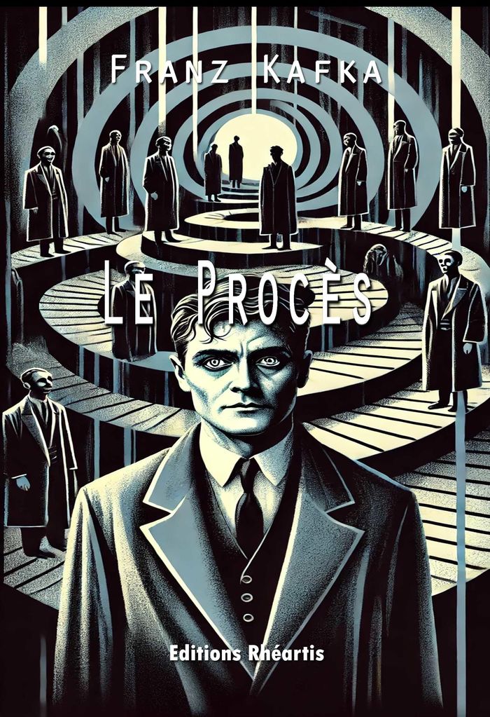 Couverture du livre « Le procès » de Franz Kafka, librairie Les Contes Infusés à Corte