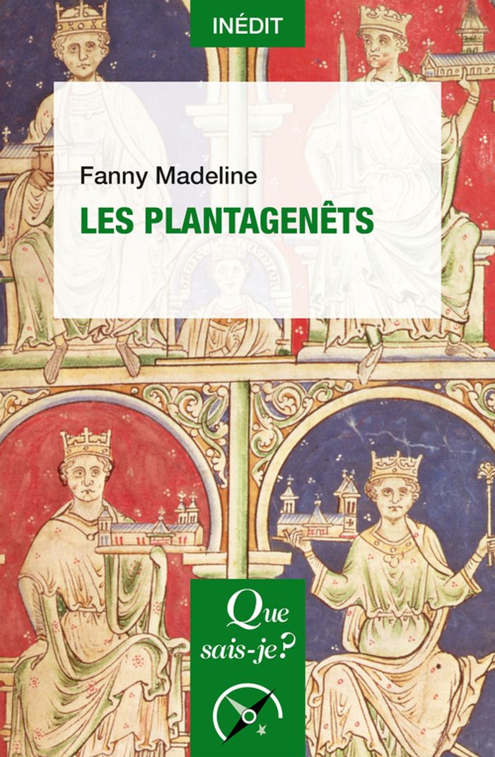 Couverture du livre « Les Plantagenêts » de Fanny Madeline, librairie Les Contes Infusés à Corte