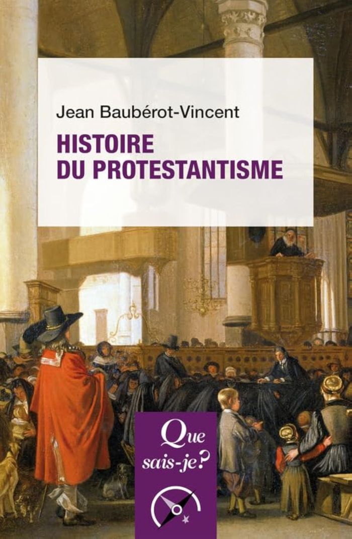 Couverture du livre « Histoire du protestantisme » de Jean Baubérot-Vincent, librairie Les Contes Infusés à Corte