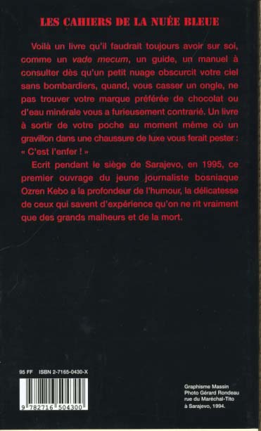 Quatrième de couverture de « BIENVENUE EN ENFER »