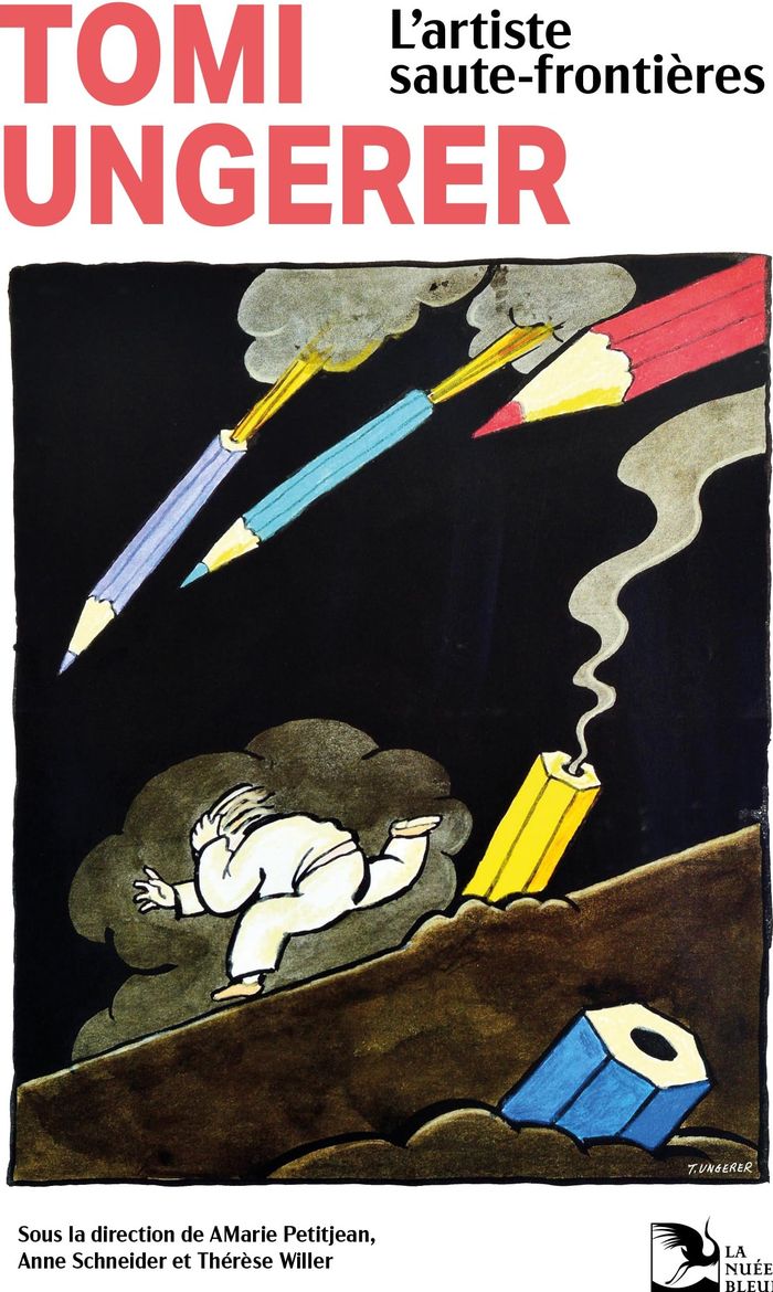 Couverture du livre « Tomi Ungerer : l'artiste saute-frontières », librairie Les Contes Infusés à Corte