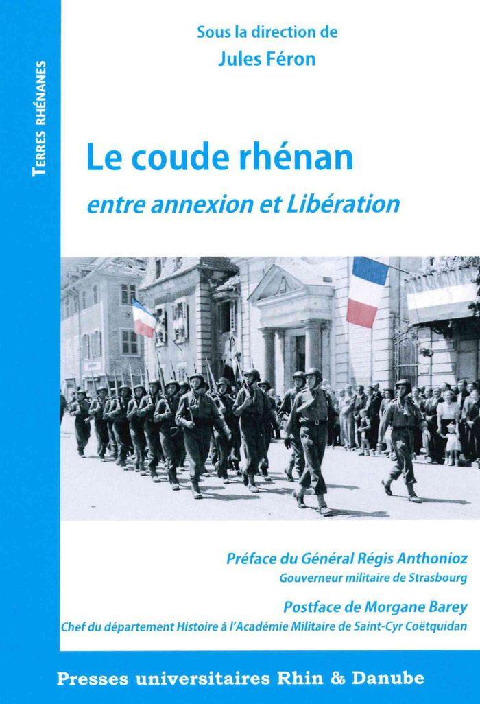 Couverture du livre « Le coude rhénan » de Jules Féron, librairie Les Contes Infusés à Corte