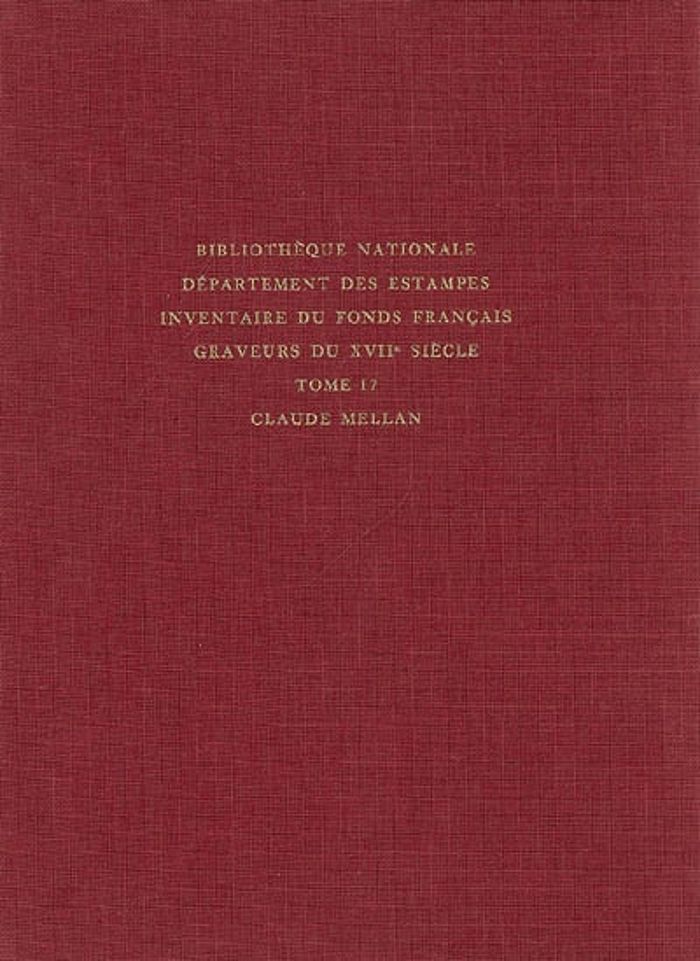 Couverture du livre « INVENTAIRE FONDS FRANCAIS GRAVEURS 17E T.17(MELLAN) » de Collectif, librairie Les Contes Infusés à Corte