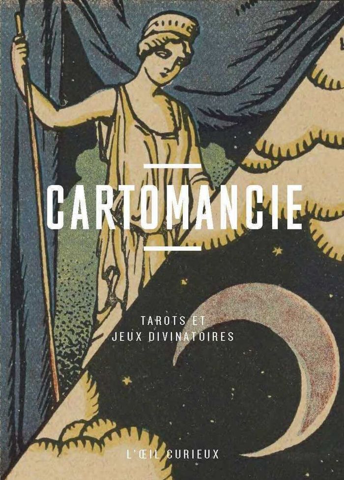 Couverture du livre « Cartomancie : tarots et jeux divinatoires », librairie Les Contes Infusés à Corte