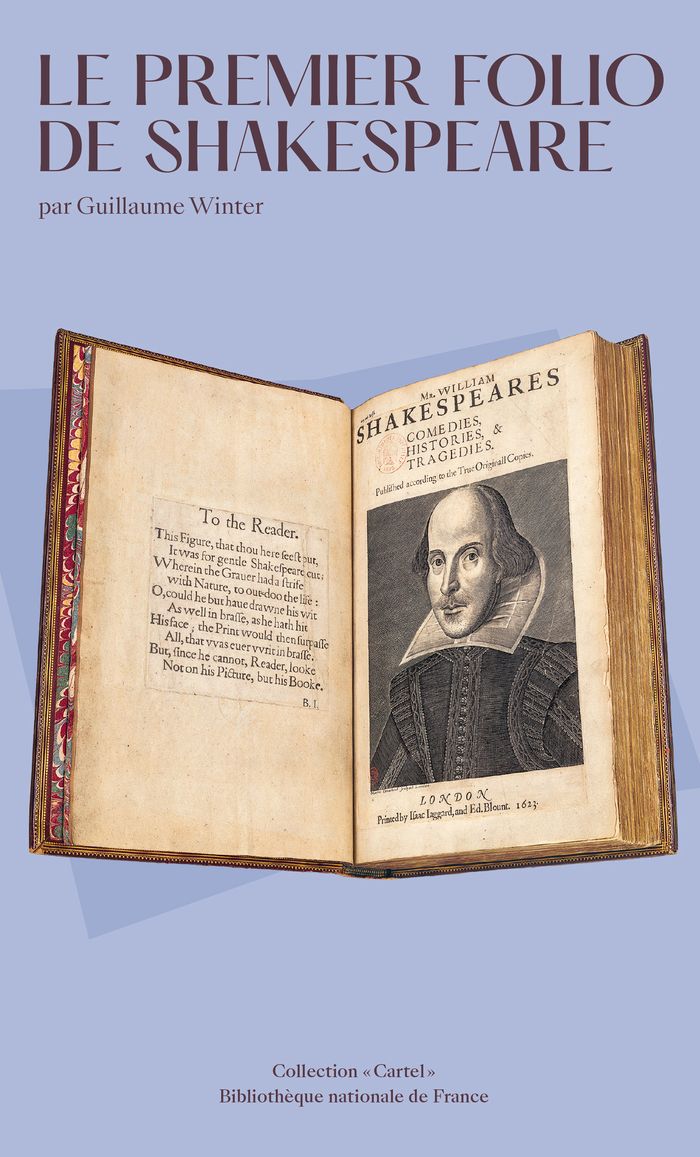 Couverture du livre « Le premier folio de Shakespeare » de Guillaume Winter, librairie Les Contes Infusés à Corte