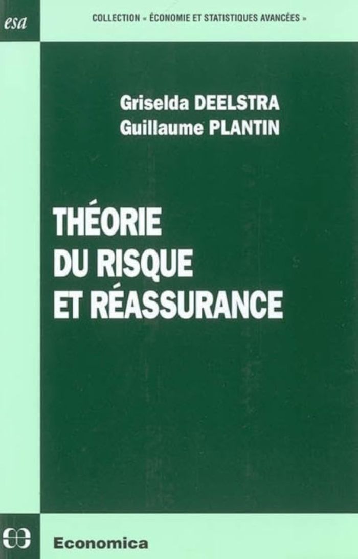 Couverture du livre « THEORIE DU RISQUE ET REASSURANCE », librairie Les Contes Infusés à Corte