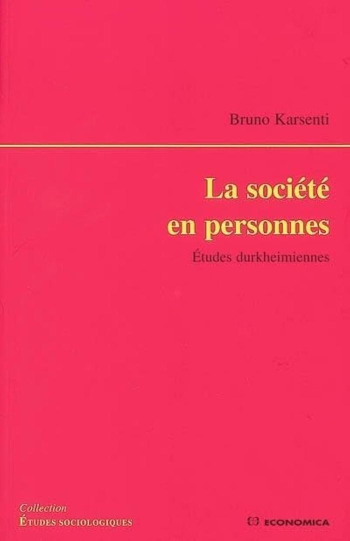 Couverture du livre « SOCIETE EN PERSONNES (LA) », librairie Les Contes Infusés à Corte
