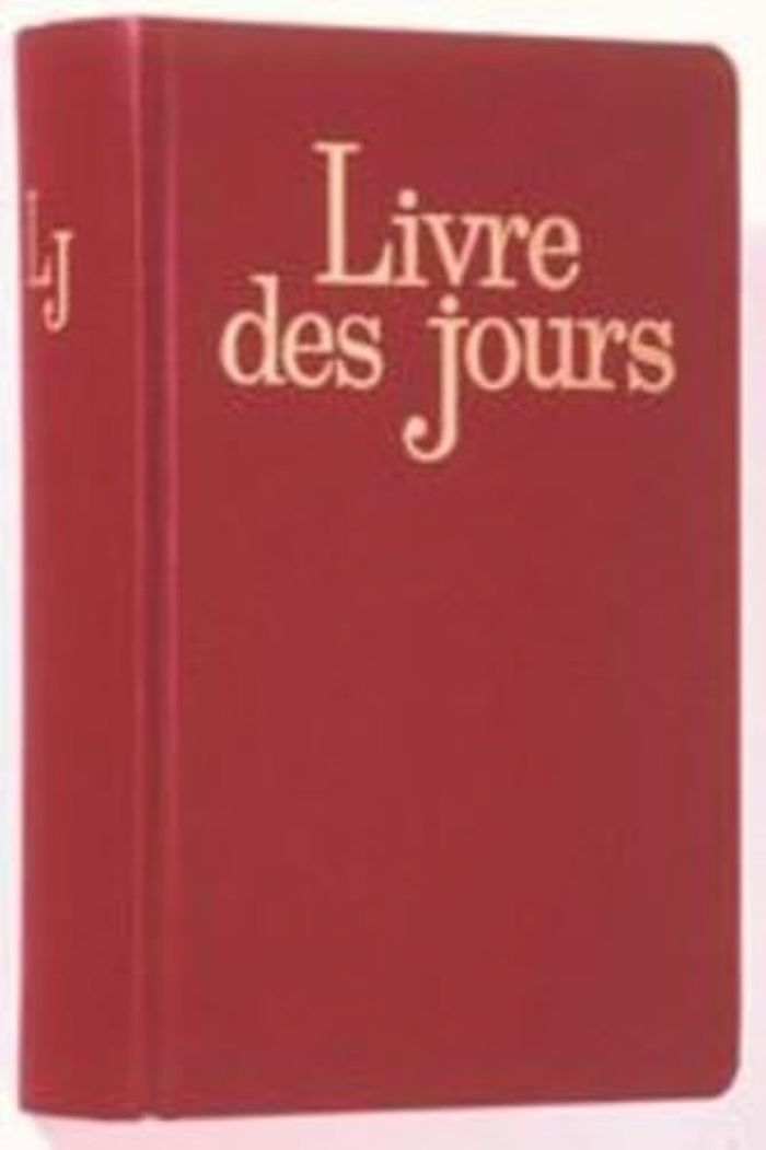 Couverture du livre « LE LIVRE DES JOURS » de A.E.L.F., librairie Les Contes Infusés à Corte