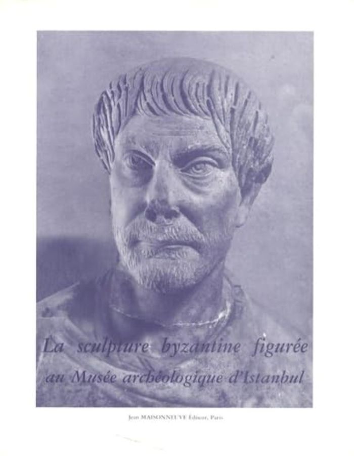 Couverture du livre « LA SCULPTURE BYZANTINE FIGUREE AU MUSEE ARCHEOLOGIQUE D'ISTANBUL EDITION DE C. METZGER, A. PRALONG, », librairie Les Contes Infusés à Corte