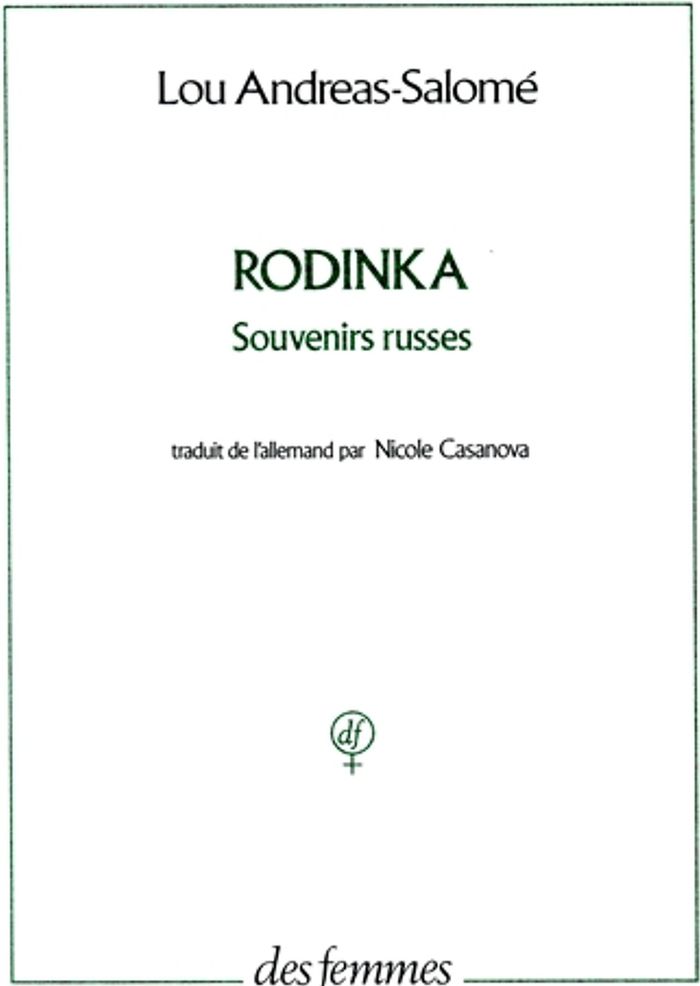 Couverture du livre « RODINKA - SOUVENIRS RUSSES », librairie Les Contes Infusés à Corte