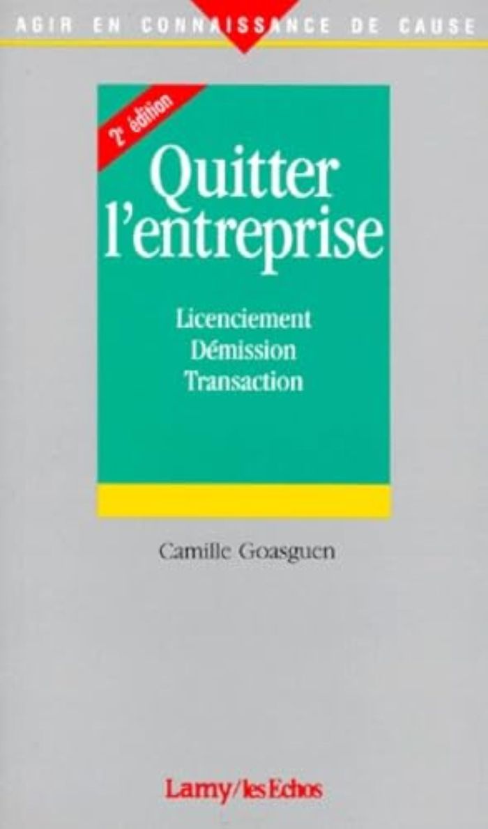 Couverture du livre « QUITTER L'ENTREPRISE », librairie Les Contes Infusés à Corte