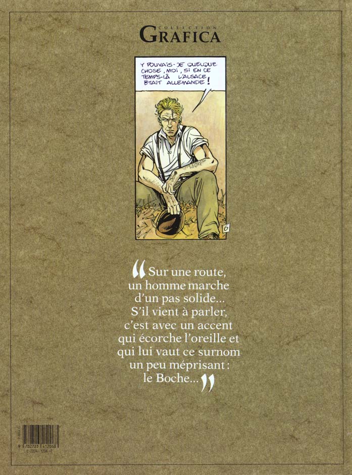 Quatrième de couverture de « LE BOCHE - TOME 01 - L'ENFANT DE PAILLE »