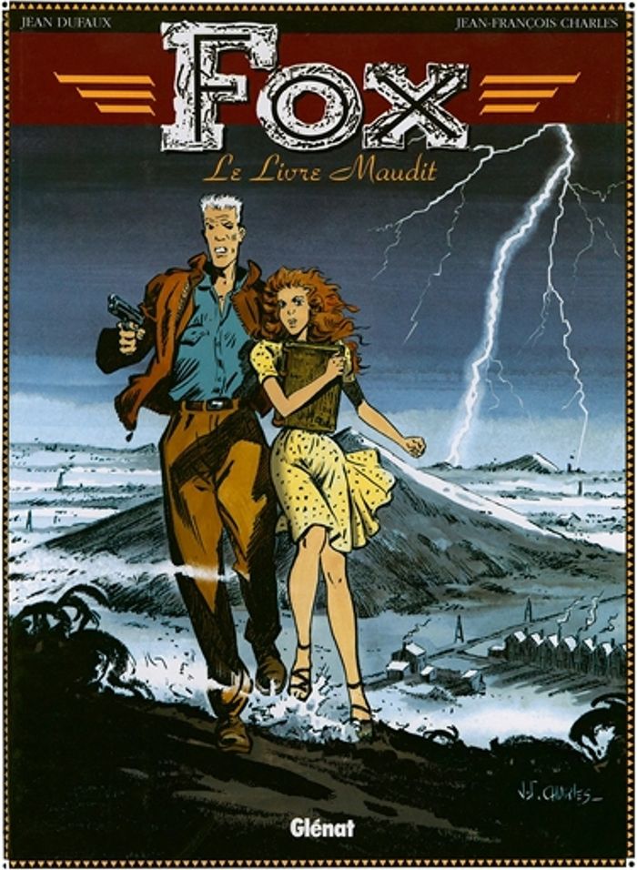 Couverture du livre « FOX - TOME 01 - LE LIVRE MAUDIT » de Dufaux/charles, librairie Les Contes Infusés à Corte