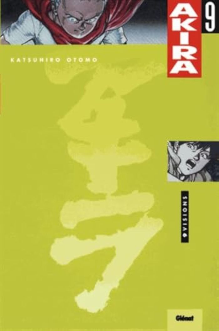 Couverture du livre « AKIRA (COULEUR) - TOME 09 - VISIONS » de Katsuhiro Otomo, librairie Les Contes Infusés à Corte
