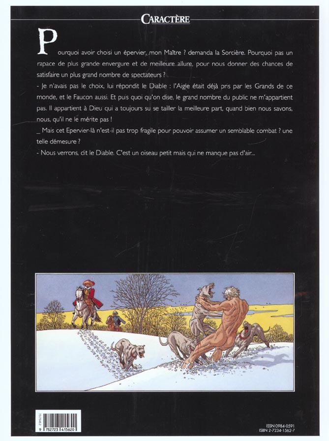 Quatrième de couverture de « LES 7 VIES DE L'EPERVIER - TOME 02 - LE TEMPS DES CHIENS »