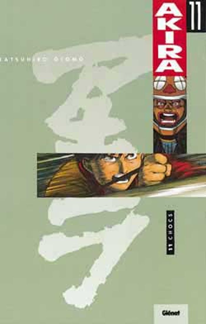 Couverture du livre « AKIRA (COULEUR) - TOME 11 - CHOCS » de Katsuhiro Otomo, librairie Les Contes Infusés à Corte