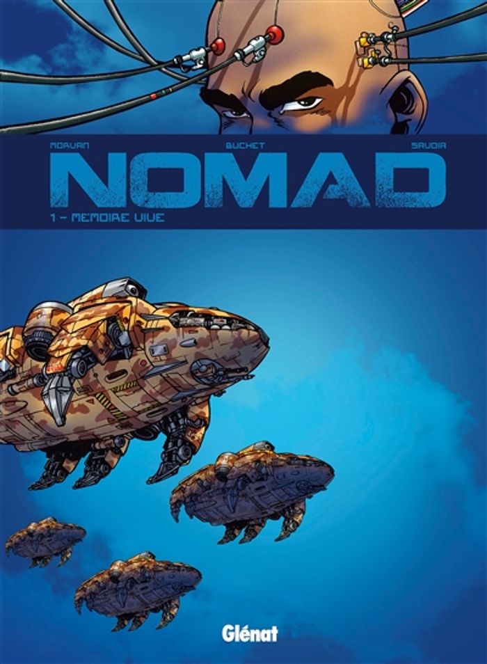 Couverture du livre « NOMAD CYCLE 1 - TOME 01 - MEMOIRE VIVE », librairie Les Contes Infusés à Corte