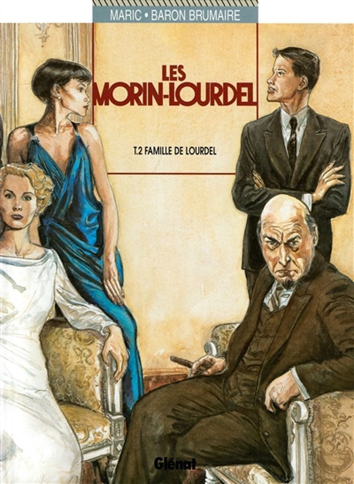 Couverture du livre « LES MORIN-LOURDEL - TOME 02 - LA FAMILLE DE LOURDEL » de Brumaire Maric/baron, librairie Les Contes Infusés à Corte