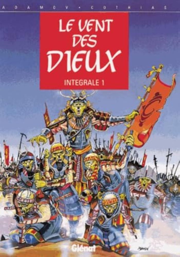 Couverture du livre « LE VENT DES DIEUX - INTEGRALE TOMES 01 A 05 » de Cothias/adamov, librairie Les Contes Infusés à Corte