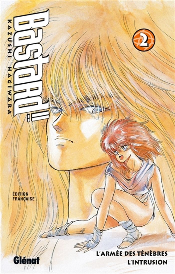 Couverture du livre « BASTARD !! - TOME 02 - L'INTRUSION » de Kazushi Hagiwara, librairie Les Contes Infusés à Corte