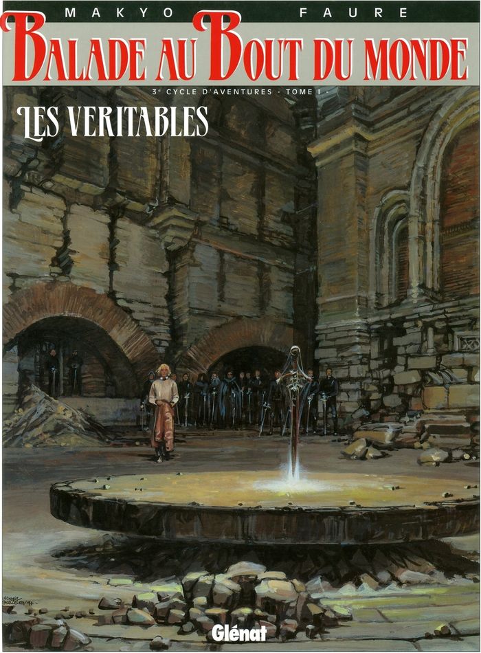 Couverture du livre « BALADE AU BOUT DU MONDE - T09 - BALADE AU BOUT DU MONDE - CYCLE 3 - TOME 01 - LES VERITABLES » de Makyo/faure, librairie Les Contes Infusés à Corte