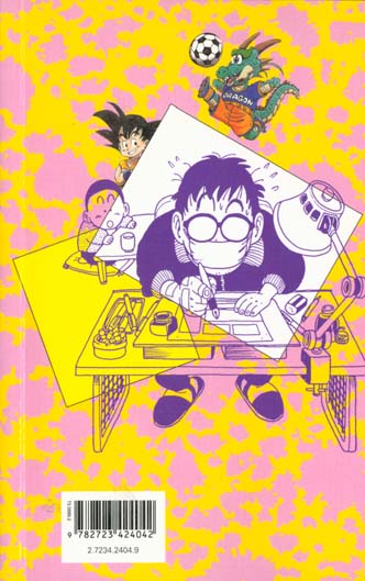 Quatrième de couverture de « L'apprenti mangaka : l'art du manga »