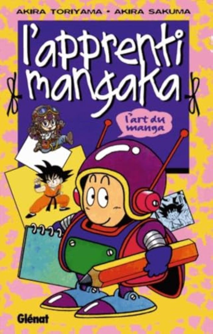 Couverture du livre « L'apprenti mangaka : l'art du manga » de Akira Toriyama, librairie Les Contes Infusés à Corte
