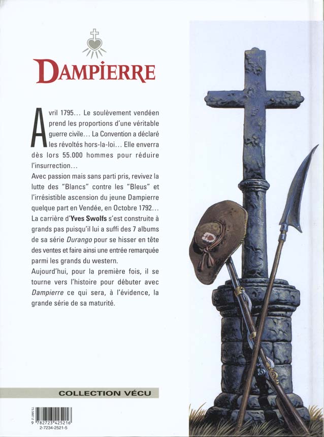 Quatrième de couverture de « DAMPIERRE - TOME 02 - LE TEMPS DES VICTOIRES »