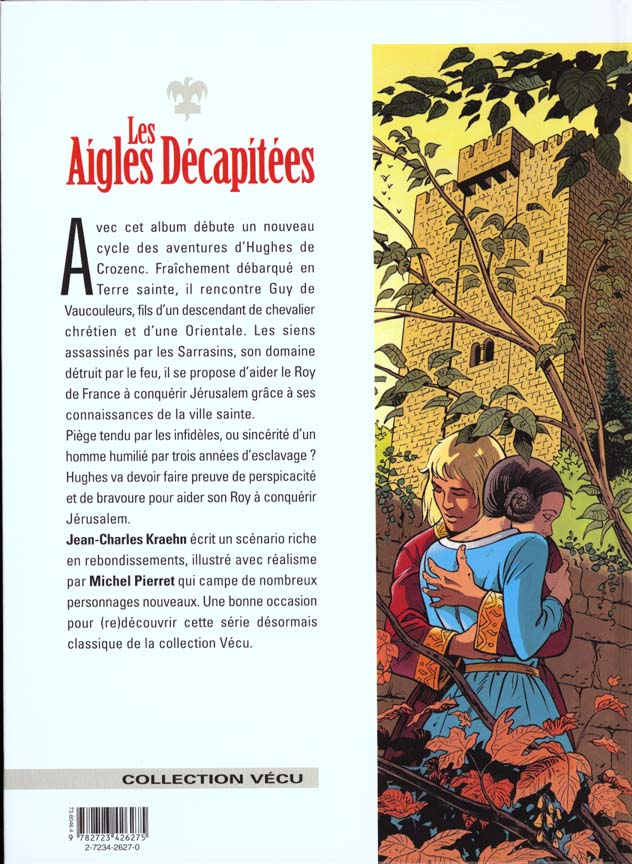 Quatrième de couverture de « LES AIGLES DECAPITEES - TOME 12 - L'ESCLAVE »
