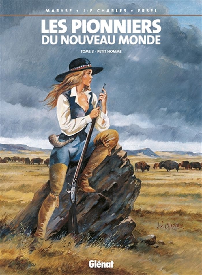 Couverture du livre « LES PIONNIERS DU NOUVEAU MONDE - TOME 08 - PETIT HOMME » de Charles/ersel, librairie Les Contes Infusés à Corte
