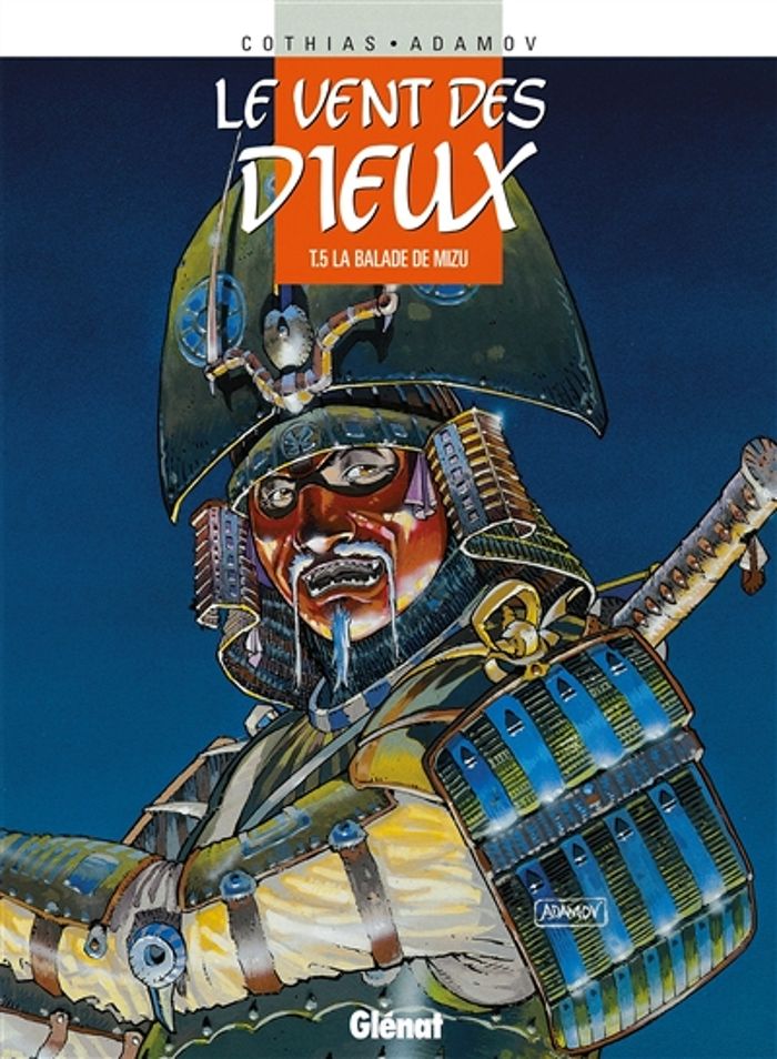 Couverture du livre « LE VENT DES DIEUX - TOME 05 - LA BALADE DE MIZU » de Cothias/adamov, librairie Les Contes Infusés à Corte