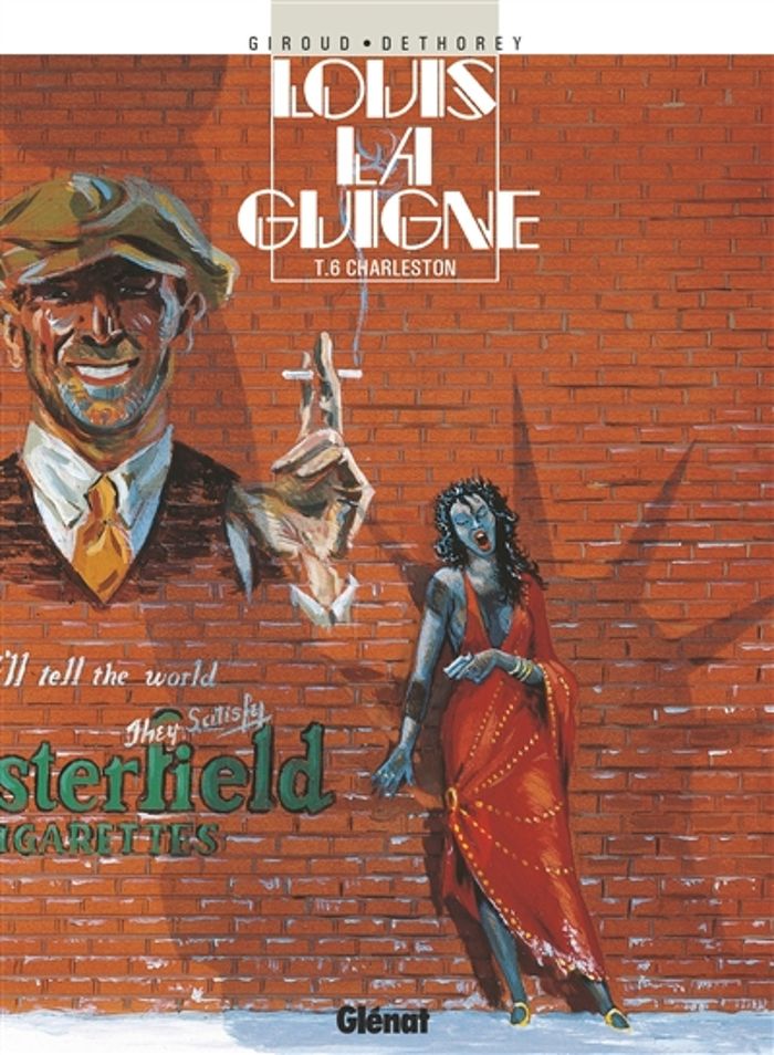 Couverture du livre « LOUIS LA GUIGNE - TOME 06 - CHARLESTON » de Giroud/dethorey, librairie Les Contes Infusés à Corte