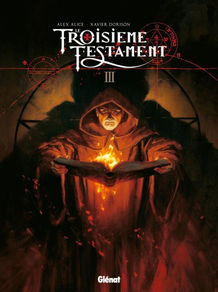 Couverture du livre « LE TROISIEME TESTAMENT - TOME 03 - LUC OU LE SOUFFLE DU TAUREAU » de Dorison/alice, librairie Les Contes Infusés à Corte