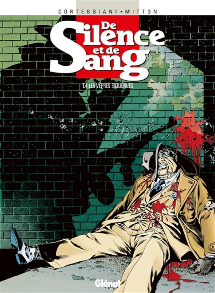 Couverture du livre « DE SILENCE ET DE SANG - TOME 04 - LES VEPRES SICILIENNES » de Corteggiani/mitton, librairie Les Contes Infusés à Corte
