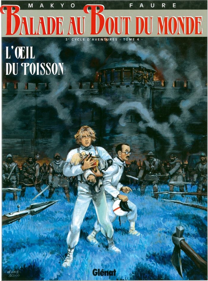 Couverture du livre « BALADE AU BOUT DU MONDE - T12 - BALADE AU BOUT DU MONDE - CYCLE 3 - TOME 04 - L'OEIL DU POISSON » de Makyo/faure, librairie Les Contes Infusés à Corte